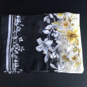 Floral Oblong Scarf